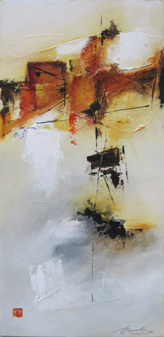 "Amber Road" Acrylic