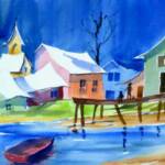 Evening Cove revisited  SOLD
14'' x 20"

