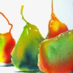 "Four Pears"

w/c on canvas
